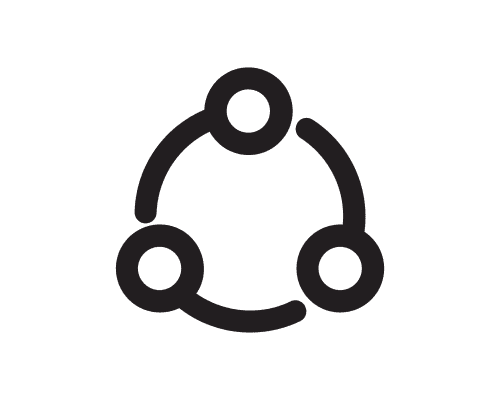 Icon representing excellence in connecting communities